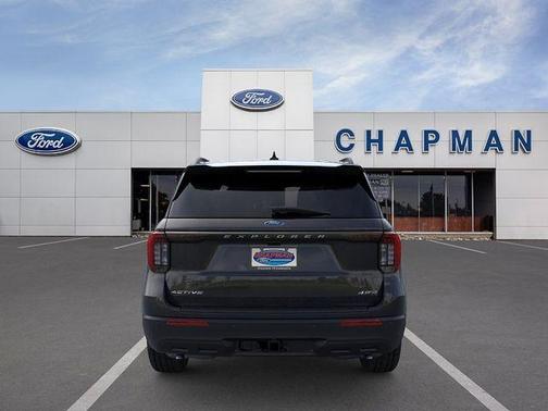 Black Metallic 2026 Ford Explorer Active