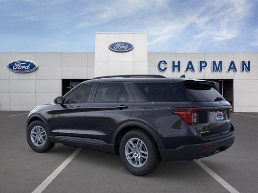 Black Metallic 2026 Ford Explorer Active