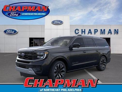 Black Metallic 2025 Ford Expedition Max Platinum