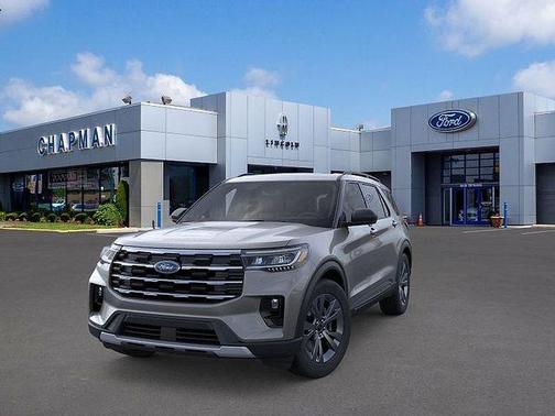 Gray Metallic 2026 Ford Explorer Active