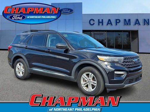 Black Metallic 2023 Ford Explorer XLT