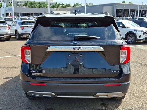 Black Metallic 2023 Ford Explorer XLT