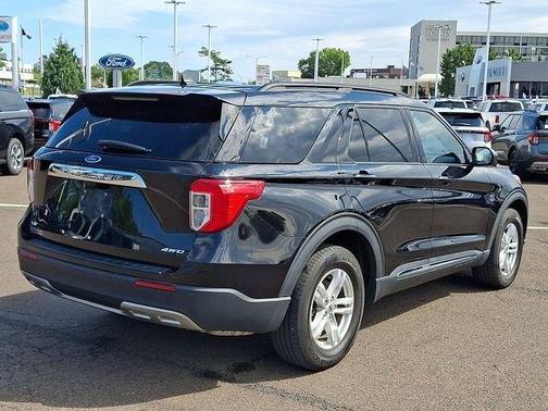 Black Metallic 2023 Ford Explorer XLT