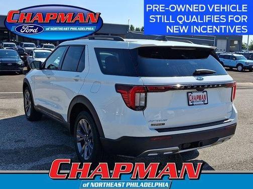 White Metallic 2026 Ford Explorer Active