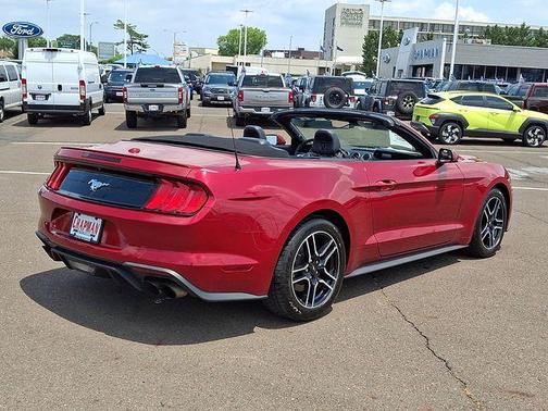 Red Metallic 2021 Ford Mustang EcoBoost Premium