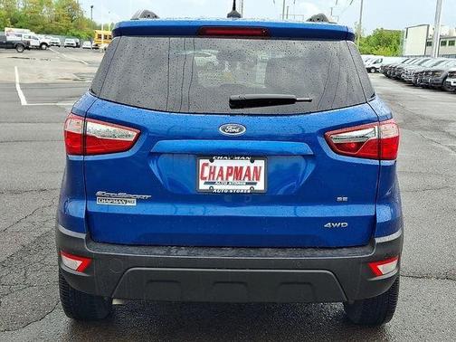 Lightning Blue Metallic 2022 Ford EcoSport SE