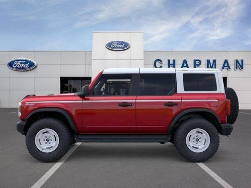 Ruby Red Metallic Tinted Clearcoat 2026 Ford Bronco Heritage Edition