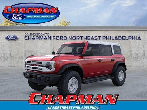 Ruby Red Metallic Tinted Clearcoat 2026 Ford Bronco Heritage Edition