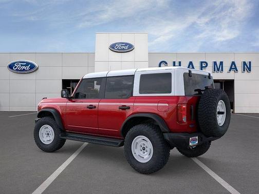 Ruby Red Metallic Tinted Clearcoat 2026 Ford Bronco Heritage Edition