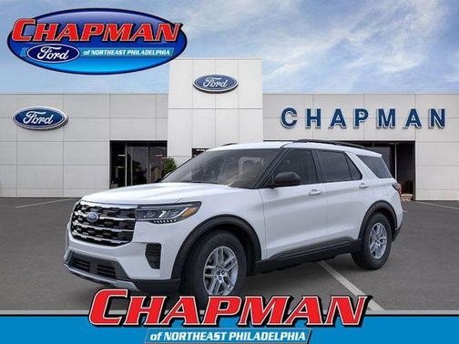 White Metallic 2026 Ford Explorer Active