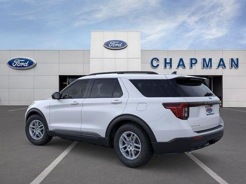 White Metallic 2026 Ford Explorer Active