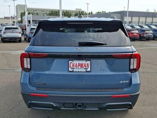 Vapor Blue 2025 Ford Explorer ST-Line