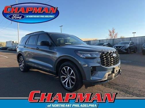 Vapor Blue 2025 Ford Explorer ST-Line