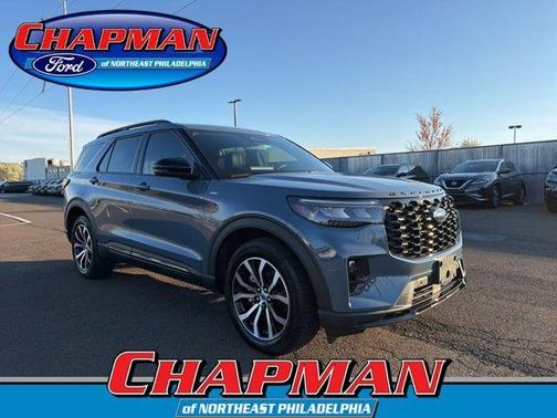 Vapor Blue 2025 Ford Explorer ST-Line