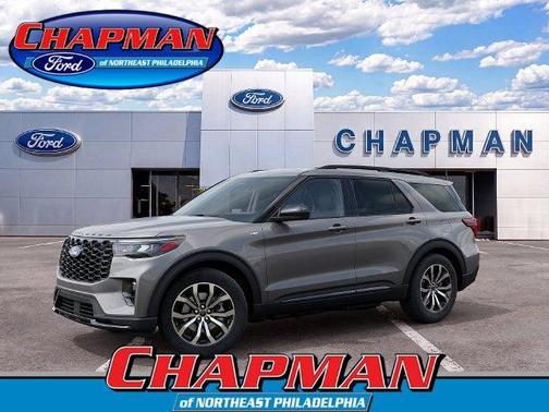 Gray Metallic 2027 Ford Explorer ST-Line