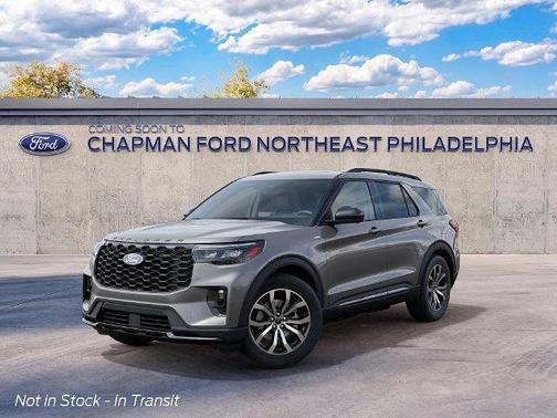 Gray Metallic 2027 Ford Explorer ST-Line