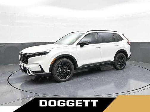 Platinum White Pearl 2026 Honda CR-V Hybrid Sport Touring AWD