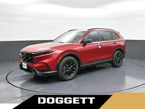 Radiant Red Metallic 2026 Honda CR-V Hybrid Sport FWD