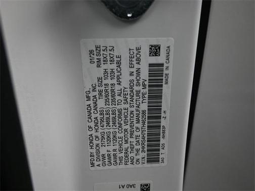 2026 Honda CR-V EX-L AWD