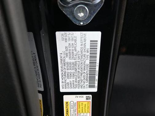 Nh-731p/Crystal Bl 2026 Honda CR-V Hybrid Sport-L FWD