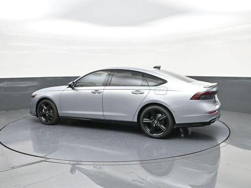 Solar Silver Metallic 2026 Honda Accord Hybrid Sport-L