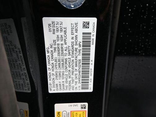 2026 Honda CR-V EX 2WD