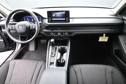 Crystal Black Pearl 2025 Honda Accord LX 1.5T