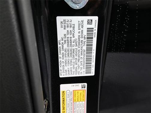 2026 Honda CR-V EX-L 2WD