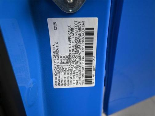 2026 Honda Civic Sport