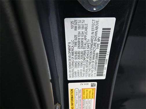 2026 Honda CR-V Hybrid Sport-L FWD