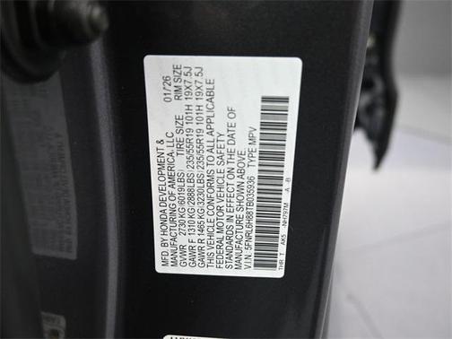 2026 Honda Odyssey Touring