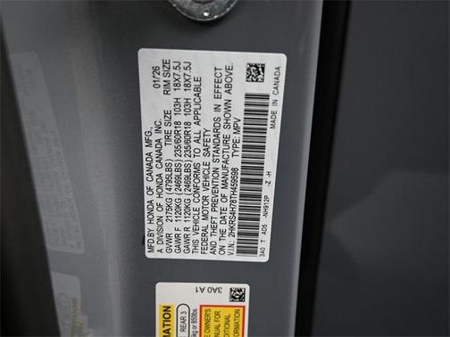 2026 Honda CR-V EX-L AWD