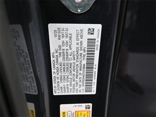 2026 Honda CR-V EX 2WD