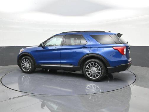 Atlas Blue Metallic 2023 Ford Explorer XLT