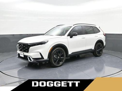 Platinum White Pearl 2026 Honda CR-V Hybrid Sport Touring AWD