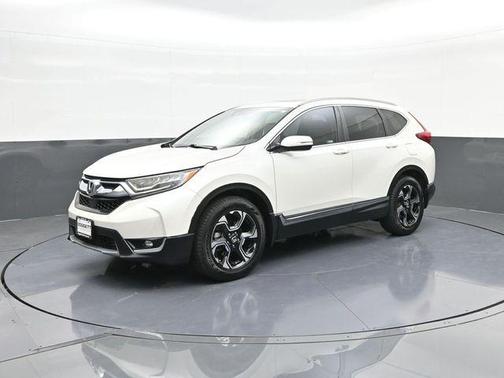 White Diamond Pearl 2018 Honda CR-V Touring