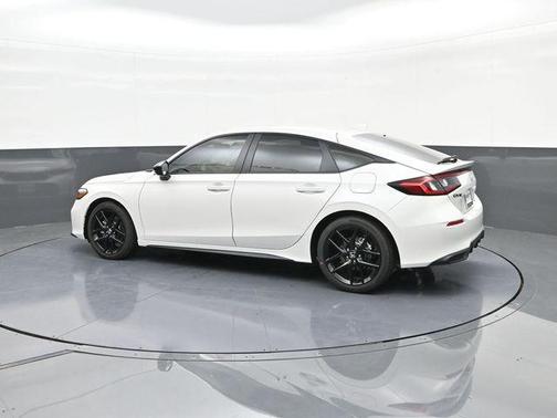 Platinum White Pearl 2026 Honda Civic Hybrid Sport