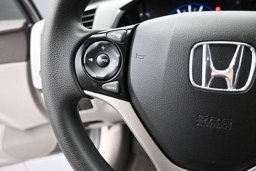 Gray 2012 Honda Civic LX