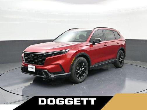 Radiant Red Metallic 2026 Honda CR-V Hybrid Sport-L FWD