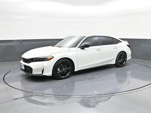 Platinum White Pearl 2025 Honda Civic Si Base