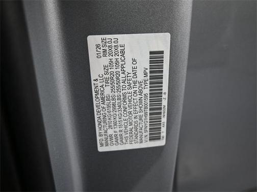 2026 Honda Pilot Black Edition