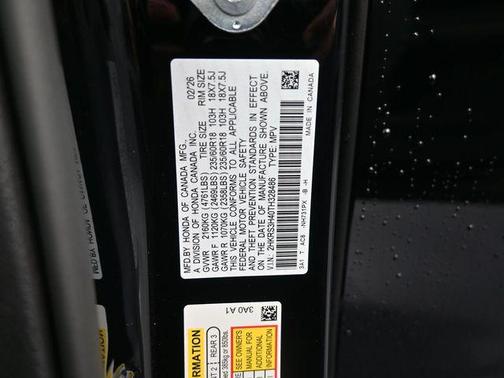 2026 Honda CR-V EX 2WD