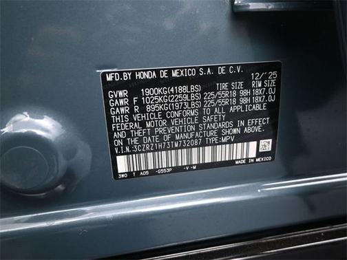 2026 Honda HR-V EX-L