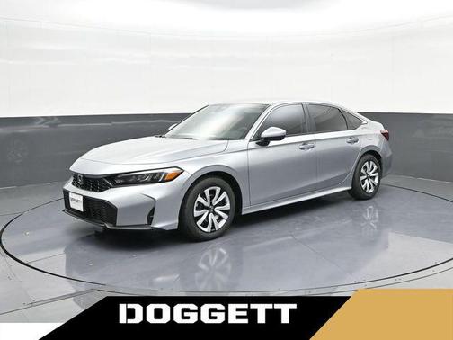 Solar Silver Metallic 2026 Honda Civic LX