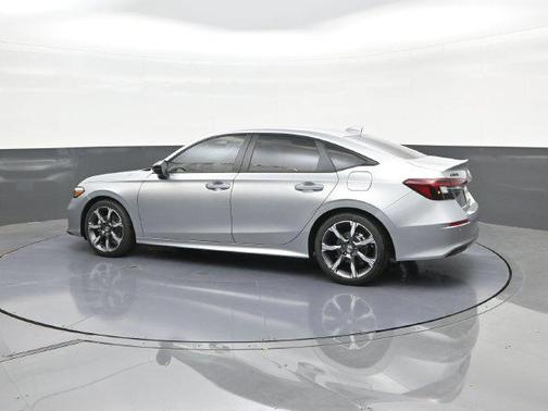 Solar Silver Metallic 2026 Honda Civic Hybrid Sport Touring