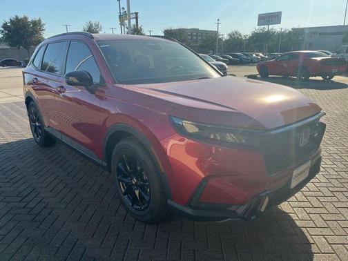 Radiant Red Metallic 2026 Honda CR-V Hybrid Sport-L FWD