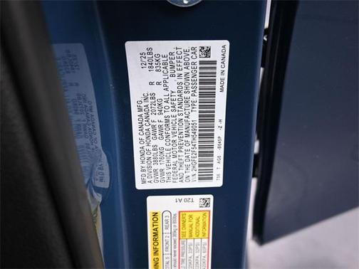 2026 Honda Civic Sport