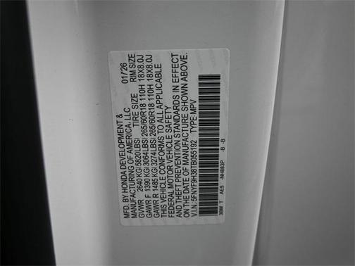 2026 Honda Passport AWD RTL