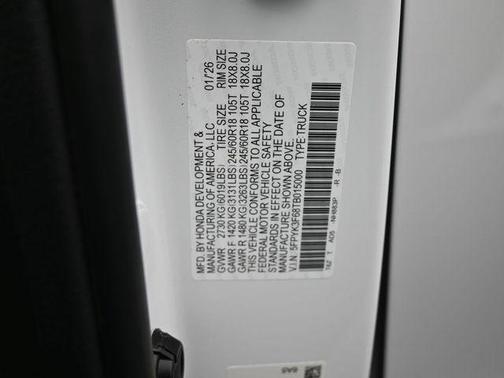 2026 Honda Ridgeline TrailSport