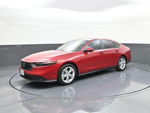 Radiant Red Metallic 2025 Honda Accord LX 1.5T
